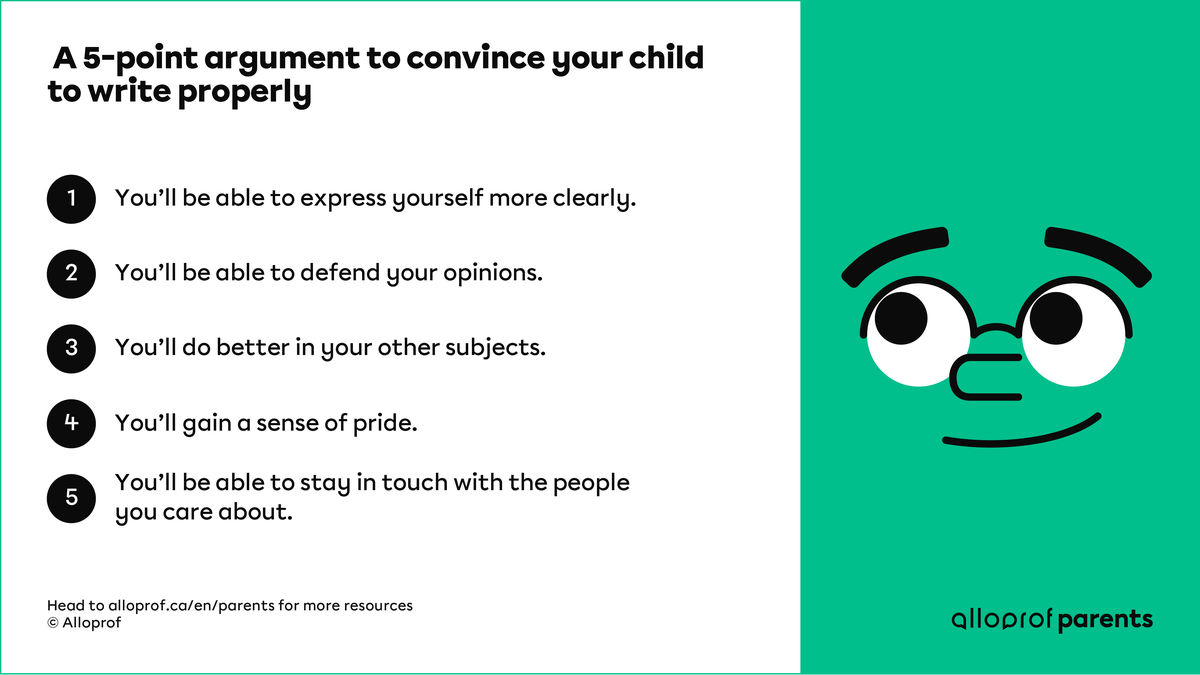 Trucs pour favoriser l'apprentissage de l'écriture Alloprof